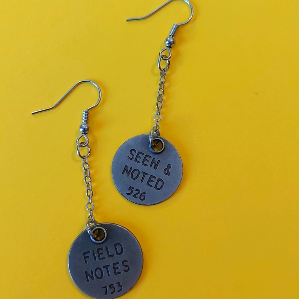 NWOT Handmade Metal Earrings